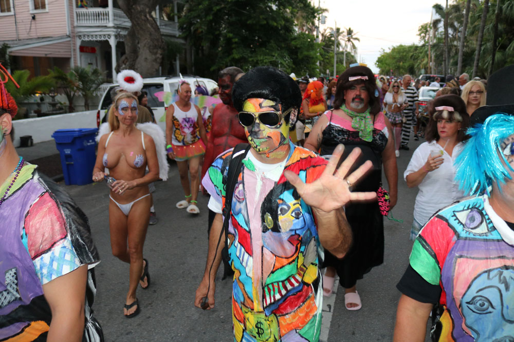 Masquerade March 2017 photo - Duval Street, Key West